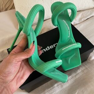 Green Alexander Wang Mules